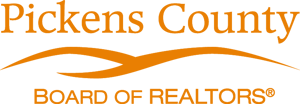 Pickens County Board of Realtors orange logo Pickens County Board of Realtors orange logo